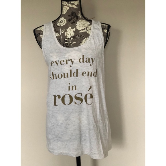 Rose tank top🍾🥂 - Picture 2 of 3